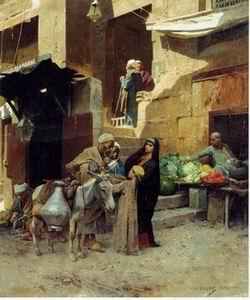 unknow artist Arab or Arabic people and life. Orientalism oil paintings 179 Norge oil painting art